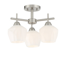  2172-84 - Camrin - 3 Light Semi Flush/Chandelier