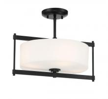  3843-66A - First Avenue - 4 Light Semi Flush