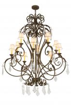  120429 - 48"W Josephine 10 LT Chandelier