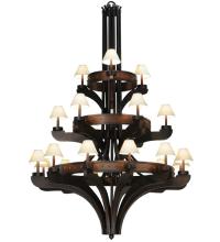  122634 - 62"W Castilla 3 Tier Chandelier