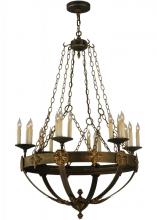  128478 - 32"W Neapolis 18 LT Chandelier