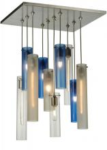  135045 - 17"Sq Cilindro 10 LT Cascading Pendant