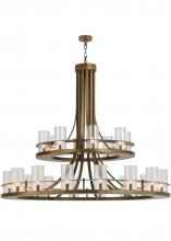  146669 - 60"W Arion 24 LT Two Tier Pendant