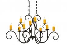  149426 - 48"L Clifton 10 LT Oblong Chandelier