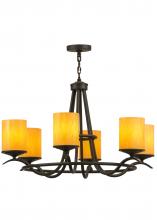  150215 - 39"W Octavia 6 LT Chandelier