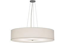  151078 - 36"W Cilindro White Textrene Pendant