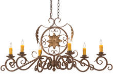  154211 - 48"L Christabel 6 LT Oblong Chandelier