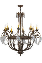  156609 - 38"W Antonia 8 LT Chandelier