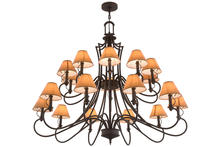  156660 - 54"W Jupiter 20 LT Chandelier