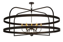  173570 - 68"W Aldari 12 LT Chandelier