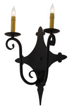  181739 - 12"W Angelique 2 LT Wall Sconce