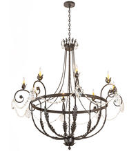  188131 - 58" Wide Antonia 8 Light Chandelier