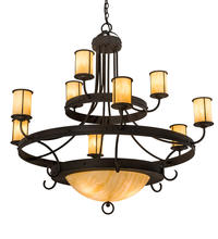  194814 - 52" Wide Nehring 9 LT Chandelier