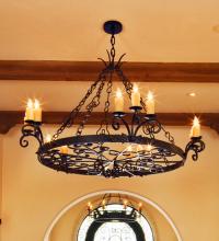  200732 - 60" Wide Clarinda 12 Light Chandelier