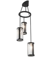  204512 - 18" Wide Cartier 3 Light Chandelier