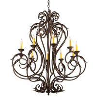  210727 - 42" Wide Josephine 10 Light Chandelier