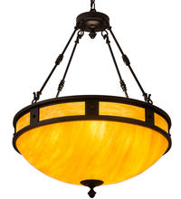  212502 - 28" Wide Capella Inverted Pendant