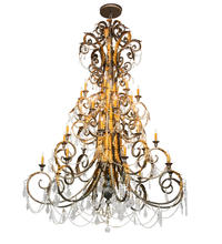  213272 - 78" Wide Serratina 32 Light Chandelier