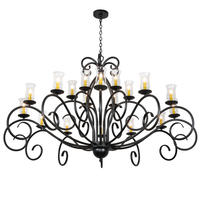  217145 - 72" Wide Sienna 18 Light Chandelier