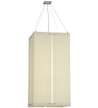 2nd Avenue Designs White 246591 - 22" Square Quadrato Linne Pendant