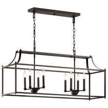  42497OZ - Linear Chandelier 8Lt