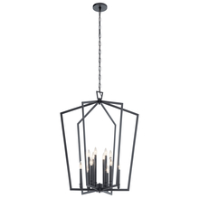  43496BK - Foyer Chandelier 12Lt