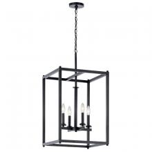  43998BK - Foyer Pendant 4Lt