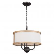  52465AVI - Chandelier/Semi Flush 3Lt