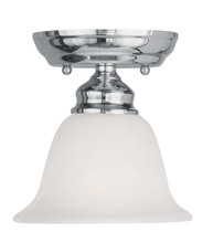  1350-05 - 1 Light Polished Chrome Ceiling Mount