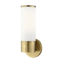  16561-01 - 1 Lt Antique Brass ADA Single Sconce