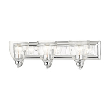  17073-05 - 3 Lt Polished Chrome Vanity Sconce