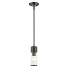  17140-46 - 1 Light Black Chrome Mini Pendant