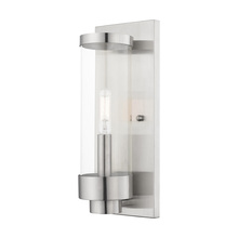  20721-91 - 1 Lt Brushed Nickel Outdoor ADA Wall Lantern