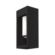  20982-04 - 1 Lt Black Outdoor Wall Lantern