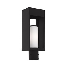  20984-04 - 1 Lt Black Outdoor Post Top Lantern