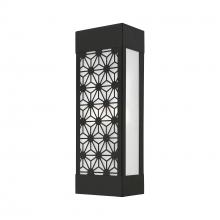  24322-04 - 2 Light Black Outdoor ADA Sconce