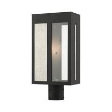  27416-04 - 1 Lt Black Outdoor Post Top Lantern