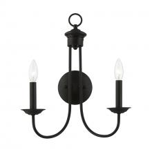  42682-04 - 2 Light Black Double Sconce