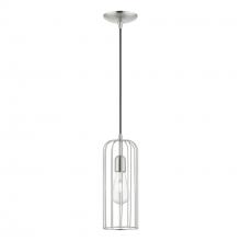  49713-91 - 1 Light Brushed Nickel Pendant