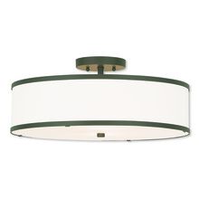  62629-07 - 3 Light Bronze Ceiling Mount