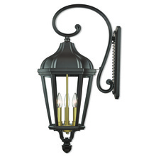  76192-07 - 3 Lt BZ Outdoor Wall Lantern