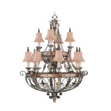  8848-64 - 12 Light PBZ Chandelier