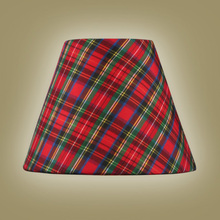  S328 - Plaid Hardback Clip Shade