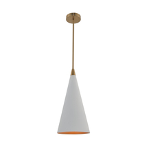 Kanova Lighting KPN0125-1MW - Orly Pendant With Matte White Finish