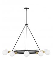  83610BK - Large Single Tier Chandelier