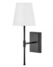  83770BK - Medium Single Light Sconce