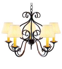  115230 - 24" Wide Jenna 5 Light Chandelier