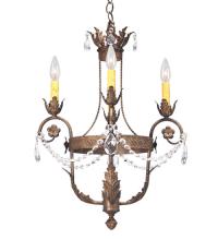  115834 - 18" Wide Antonia 4 Light Chandelier