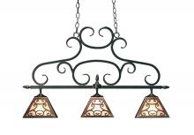  116150 - 36" Long Bandolei 3 Light Island Pendant