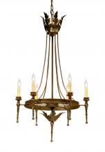  116297 - 24" Wide Amaury 6 Light Chandelier